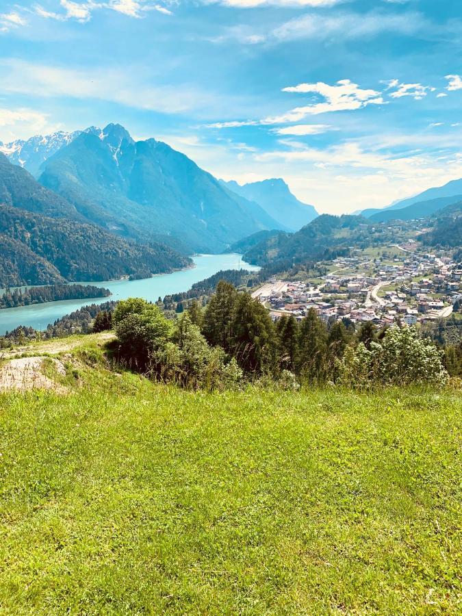 Mansarda la soffitta Aparthotel Domegge di Cadore Exteriör bild